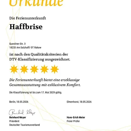 Haffbrise - Mit Kamin Und Sauna Fuer 6 Personen